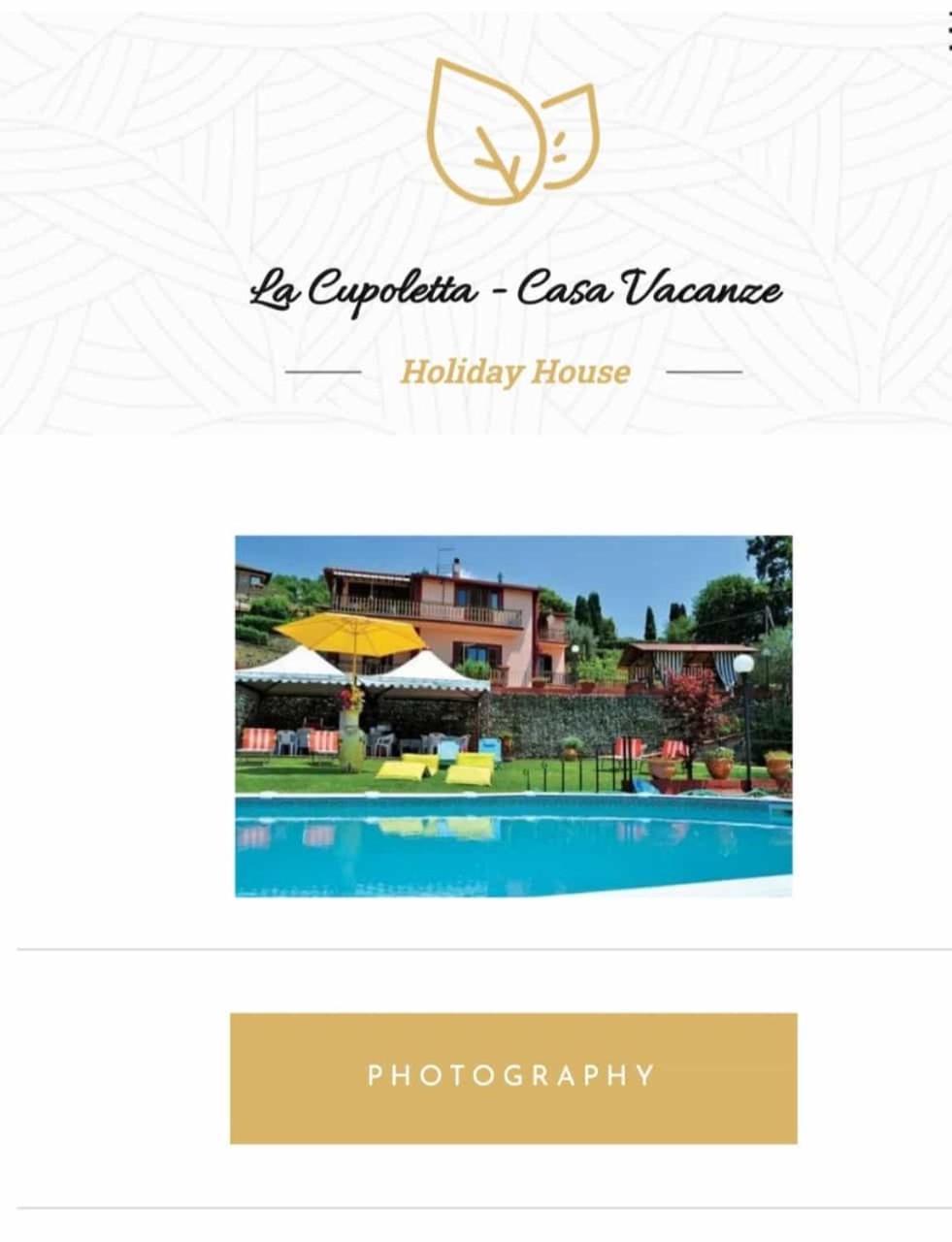 La Cupoletta -Holiday House - Gilda Trevignano Romano Ngoại thất bức ảnh